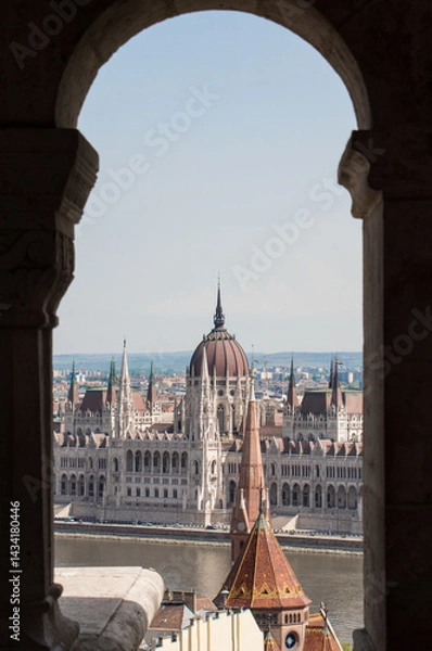 Obraz Budapester Parlament, Ungarn