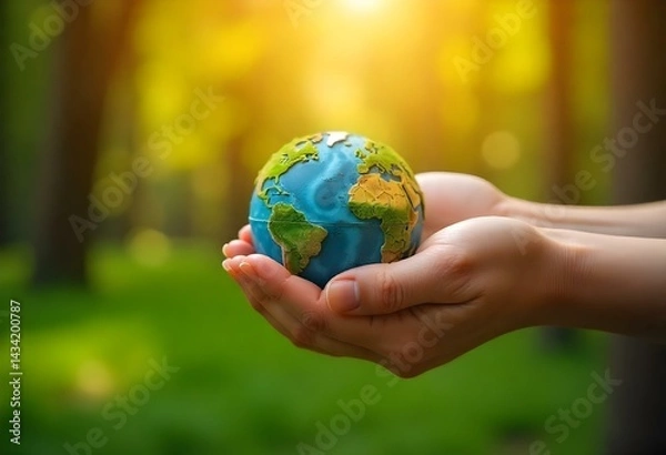 Fototapeta Holding Our World