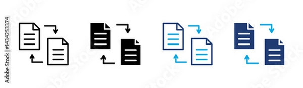 Fototapeta Data Sharing Icon