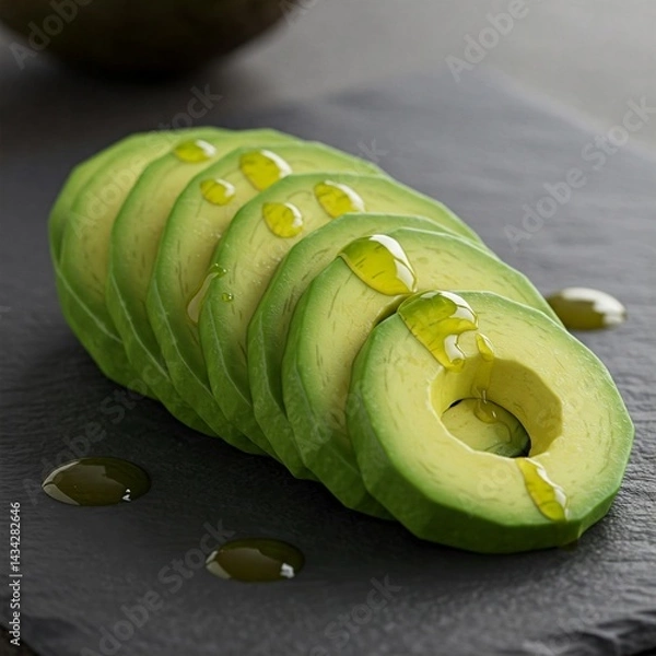 Obraz fresh green peas on a plate