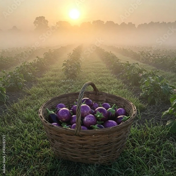 Obraz vineyard in the morning
