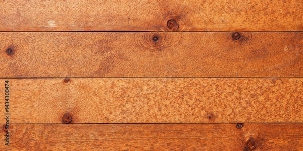 Obraz Rustic Maple Wood Texture, Hand-Scraped Deep Grain Planks