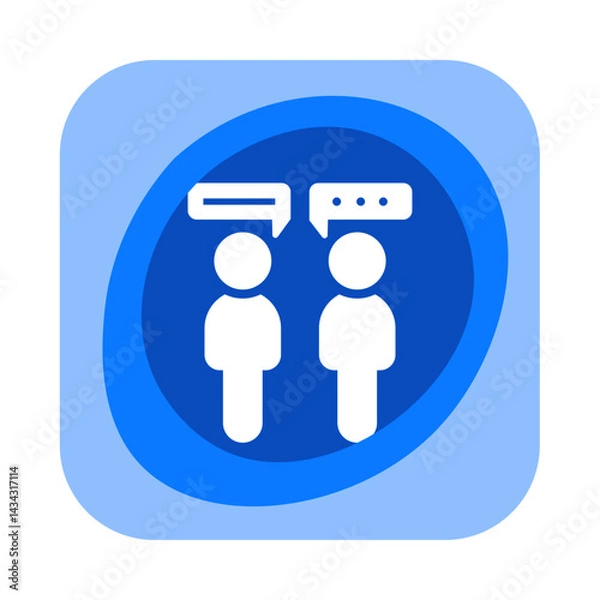 Fototapeta Team Conversation