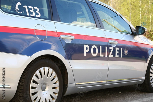 Fototapeta Radiowóz