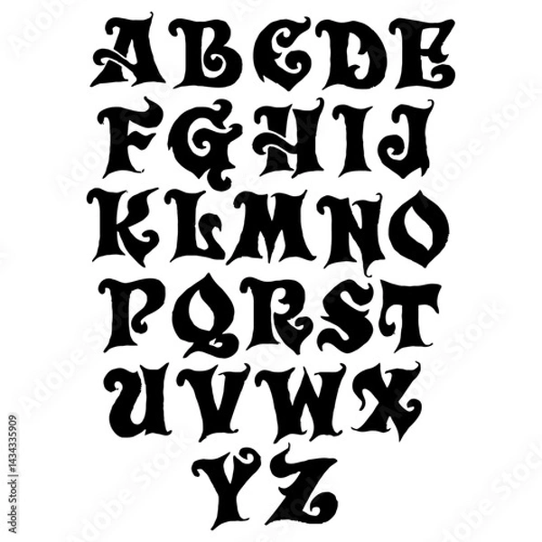 Obraz Graffiti Letter 34