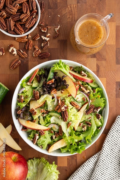 Obraz apple pecan salad