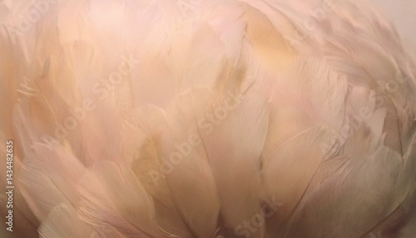 Fototapeta An abstract, muted-colored background with a light, semitransparent piece of cloth