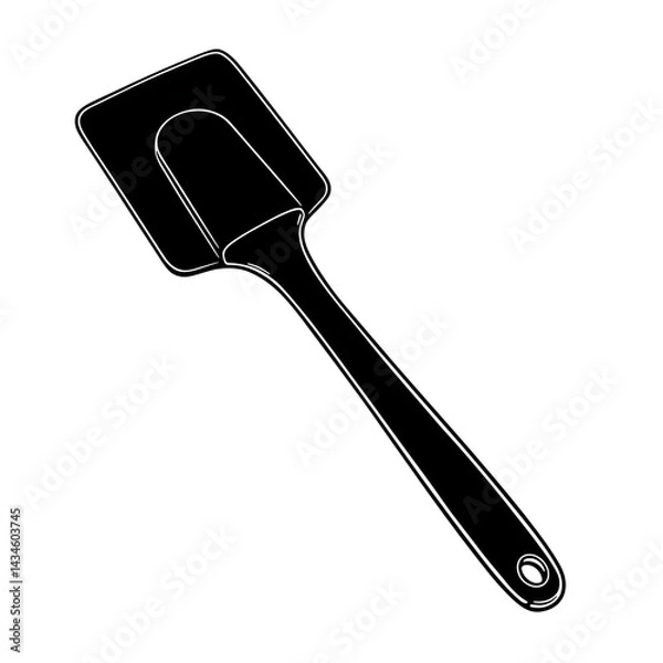 Fototapeta Versatile Silicone Spatula Perfect for Cooking and Baking