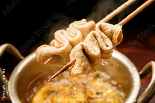 Obraz korean fishcake, 어묵, 오뎅