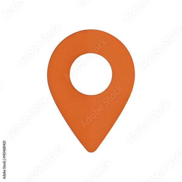 Obraz Location pin icon – map and GPS marker