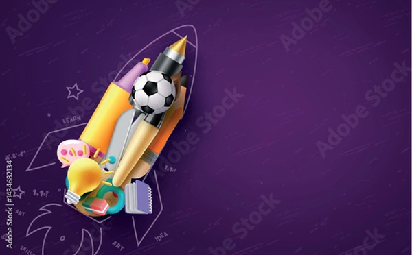 Obraz BACK TO SCHOOL