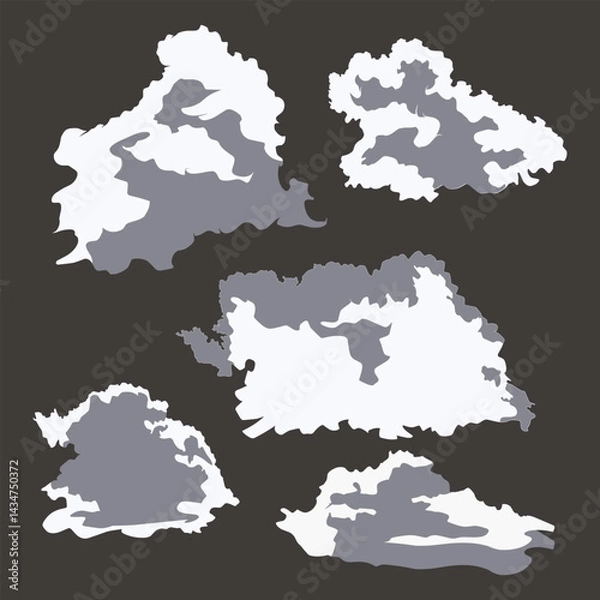 Obraz Clouds realistic nature sky