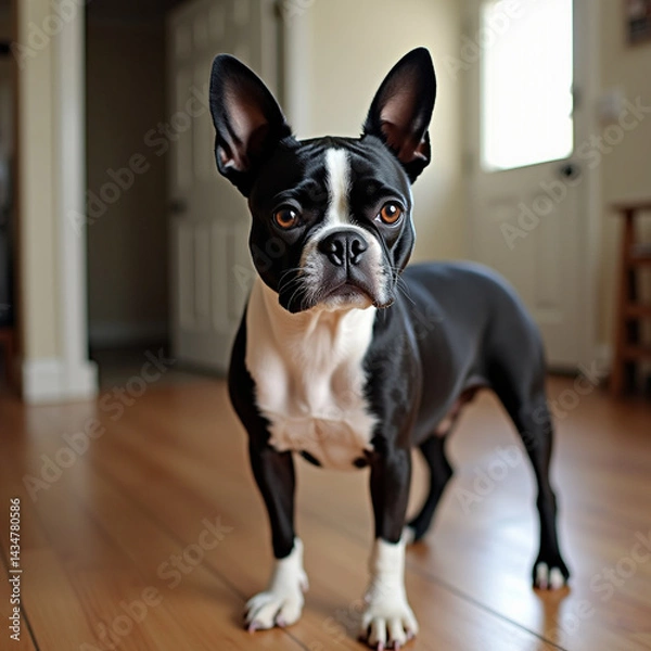 Obraz boston terrier portrait