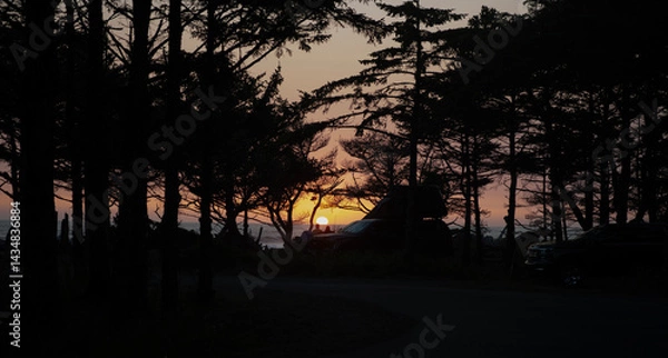 Obraz Cape Disappointment State Park