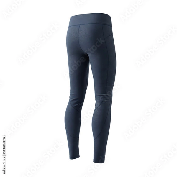 Fototapeta navy blue sports leggings