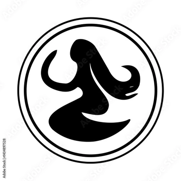 Fototapeta Set of zodiac signs icons. Aries  leo  gemini  taurus  scorpio  aquarius  pisces  sagittarius  libra  virgo  capricorn and cancer. Vector illustration in cartoon simple style