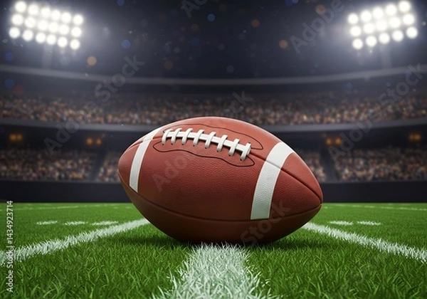 Fototapeta Night Game Ready AI Generated