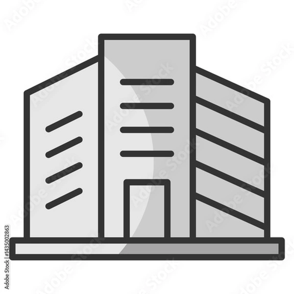 Obraz Office Building Icon Element For Design