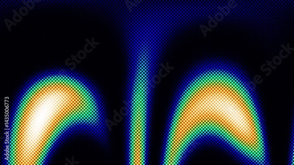 Obraz Halftone texture background