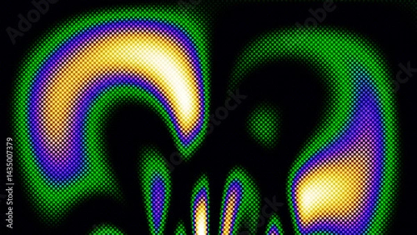 Obraz Halftone texture background