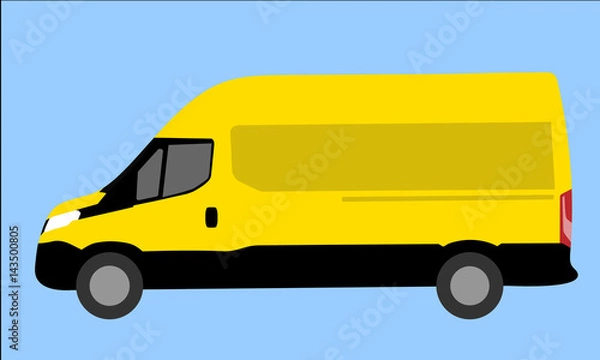 Obraz Pakettransporter