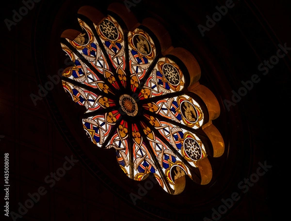 Fototapeta Santa Maria sopra Minerva is one of the major churches of the Order of Preachers in Rome, Italy. The church's name derives from the fact that the first Christian church structure on the site was built
