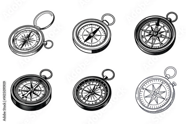 Obraz Hiking Compass