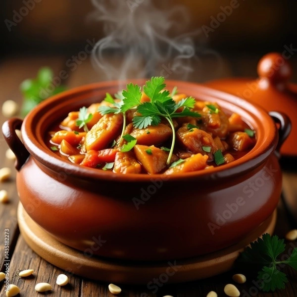 Obraz beef stew with potatoes and vegetables