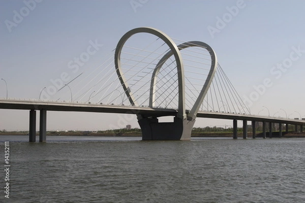 Obraz bridge over river