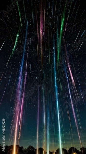 Fototapeta disco lights