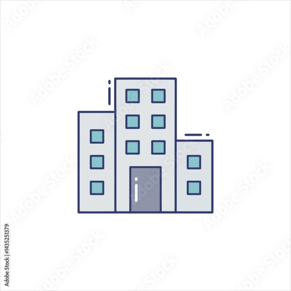 Fototapeta vector illustration of a computer icon