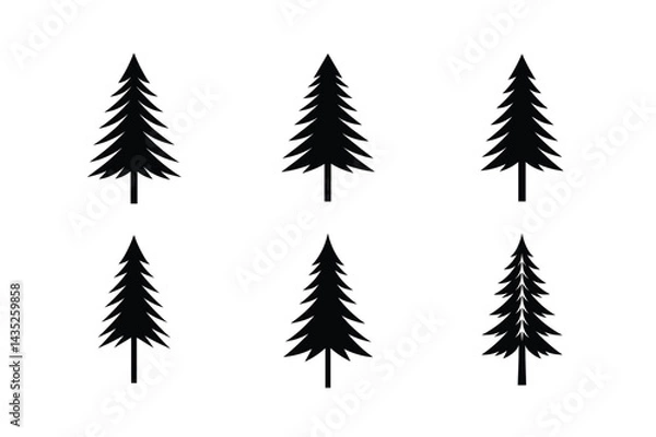 Fototapeta Green Concept Tree Vector Icon