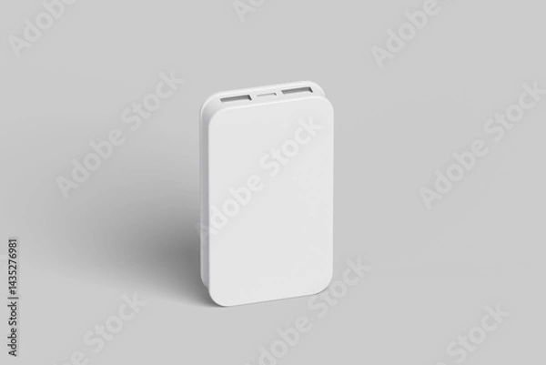 Fototapeta Power Bank Mockup 1 b. 3D Render