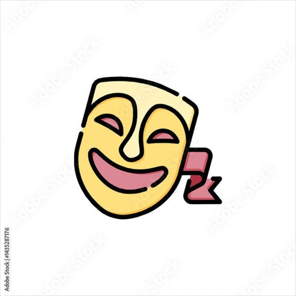 Fototapeta happy smiley face