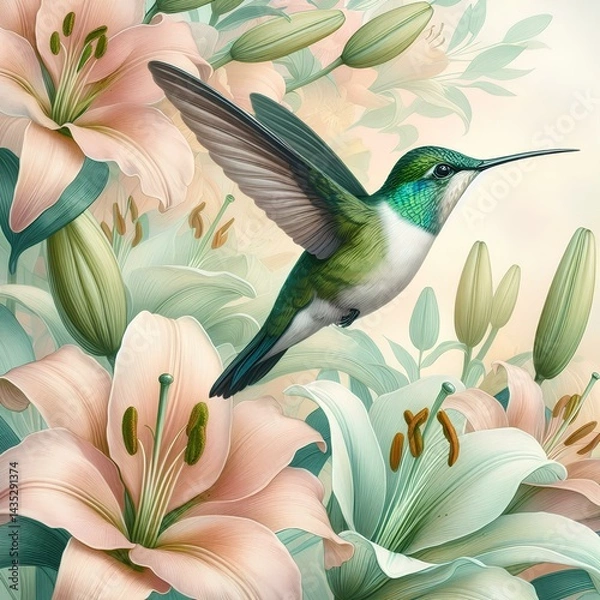 Obraz seamless pattern with flowers