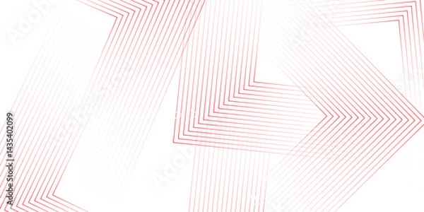 Fototapeta Abstract red and white neon geometric light technology digital hi tech concept background. Vector illustration abstract graphic design banner pattern presentation background web template.