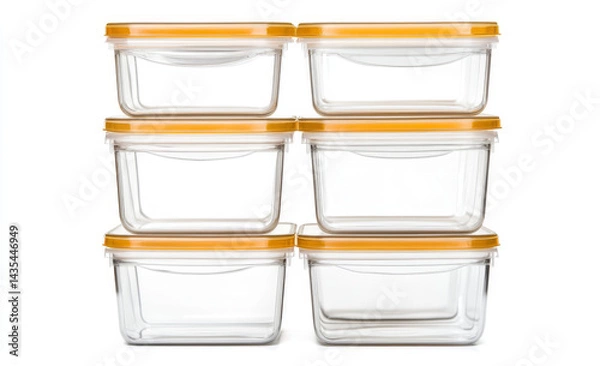 Fototapeta Multi-Tiered Stackable Storage Drawers for Organizing Household Items and Fun Use