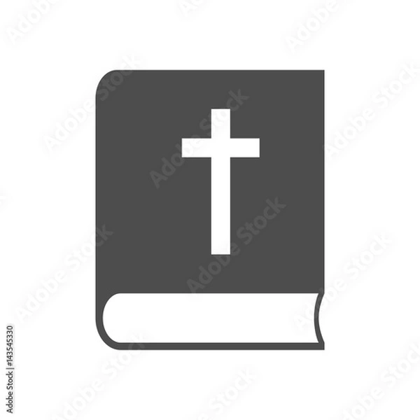 Fototapeta Bible vector icon