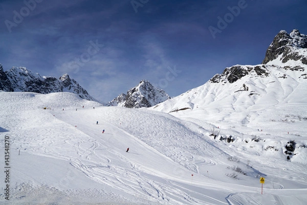 Obraz Skipiste