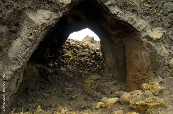 Obraz Cave in Dimmu borgir in Iceland