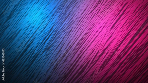 Fototapeta Colorful Abstract Background with Dynamic Stripes in Blue and Pink Shades for Creative Projects