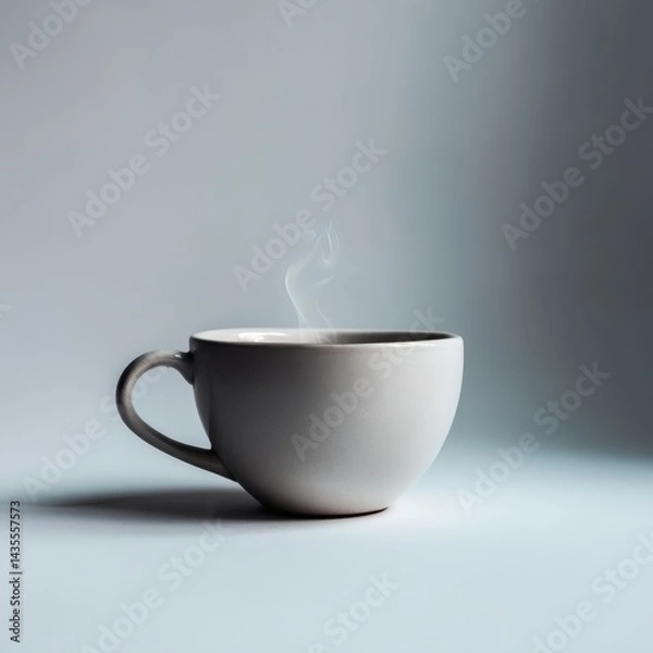 Fototapeta a cup isolate on white background
