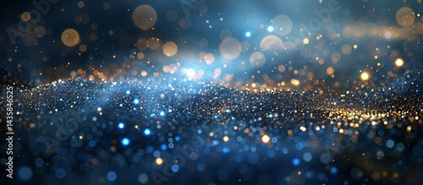 Fototapeta abstract blurred photo of bokeh light burst and textures. multicolored light...