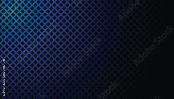 Fototapeta editable blue square vector background with modern style
