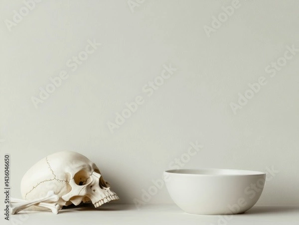 Obraz skull and crossbones