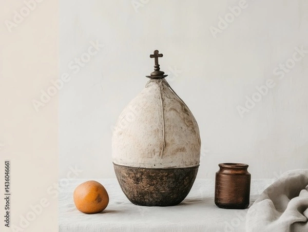 Fototapeta still life with bottle of wine