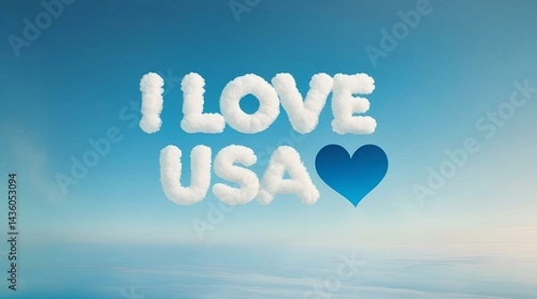 Obraz I love USA 