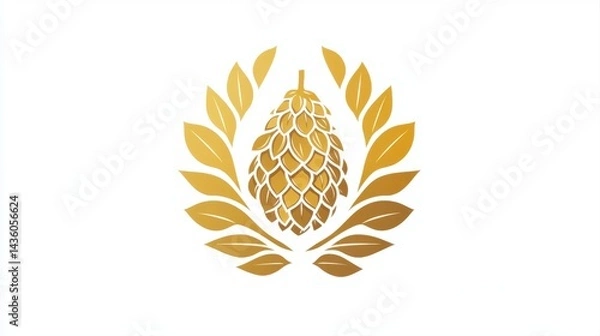 Obraz wheat isolated on white background