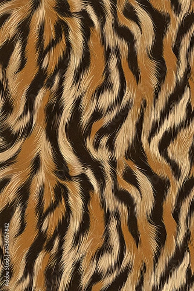 Fototapeta 동물 털 호피 무늬 배경