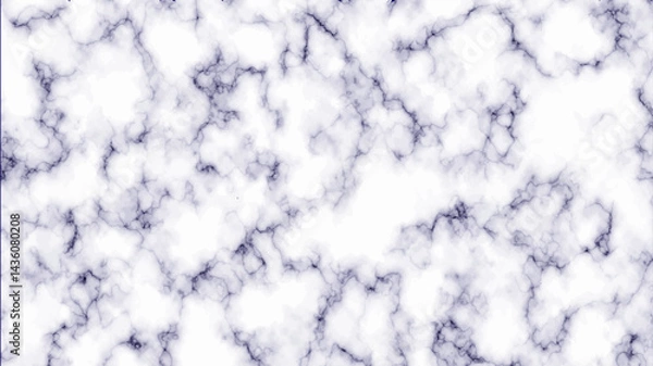 Fototapeta Chic white and blush-pink Carrara marble texture with elegant grey veining. A glossy Calacatta-inspired surface featuring soft, flowing streaks—perfect for modern luxury design, digital backgrounds, o